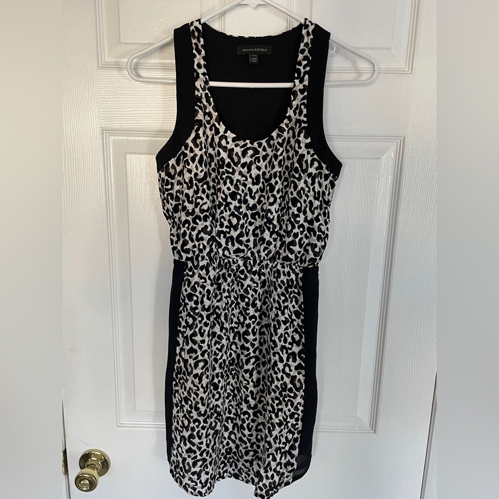 Banana Republic, Leopard Dress, 00P